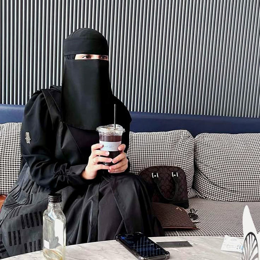 Arabic Niqab (Medium Size) - Imported Fabric