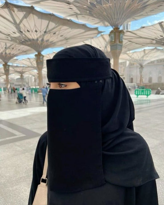 Arabic Niqab (Medium Size) - Imported Fabric